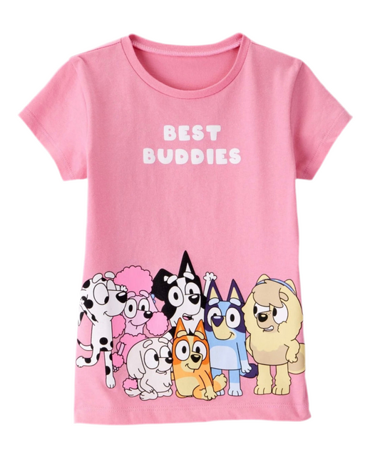 Bluey Best Buddies Short-Sleeve Graphic Tee