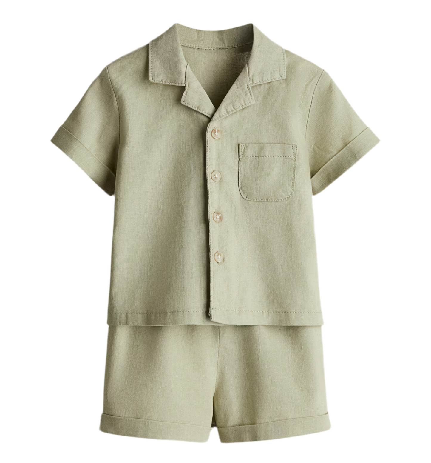 2-Piece Linen-Blend Set