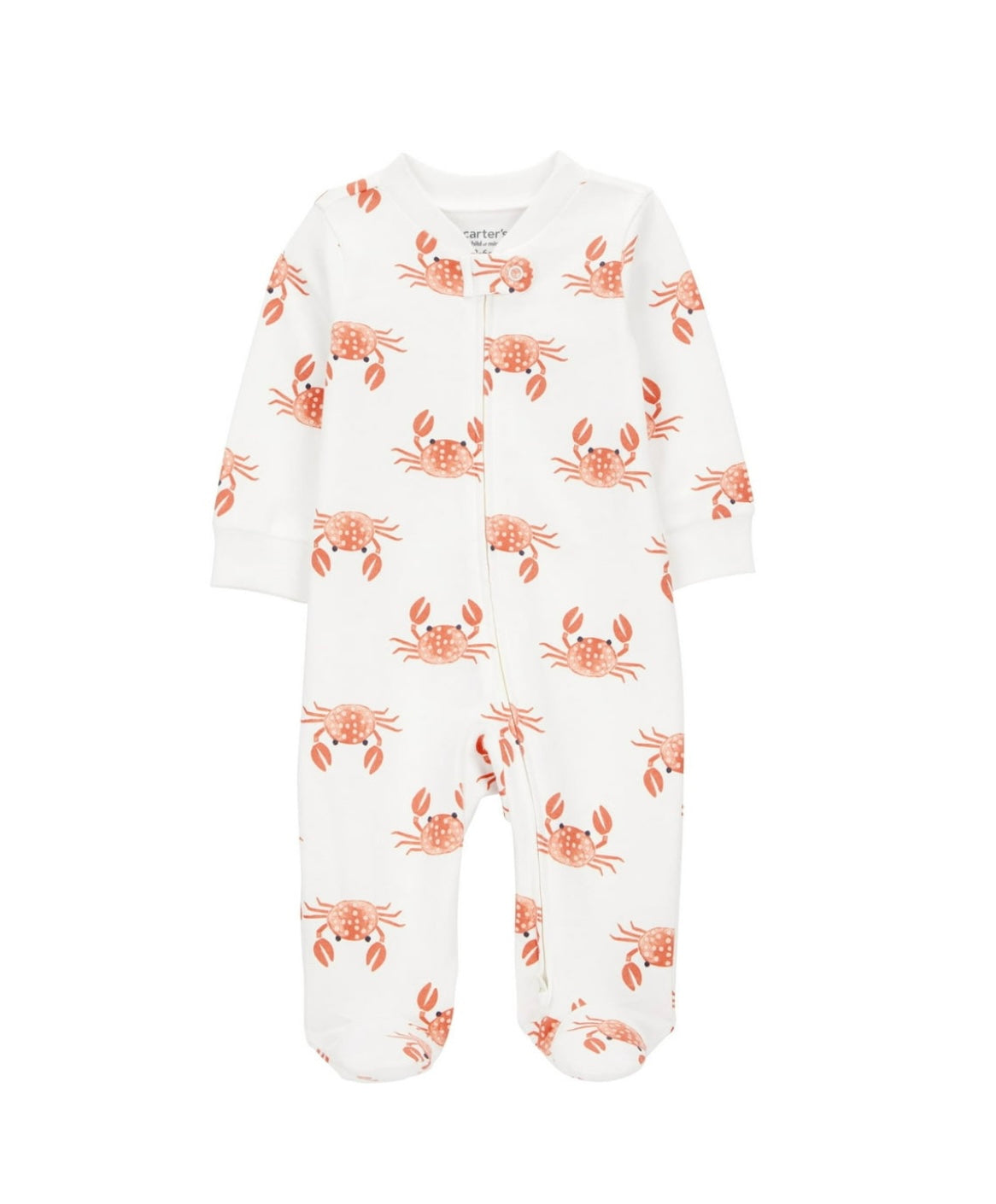 2-Way Zip Cotton Sleep Pajamas