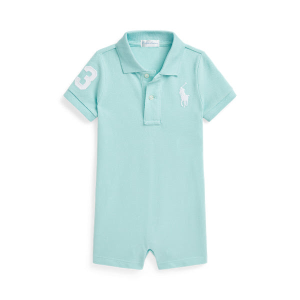 Big Pony Cotton Mesh Polo Shortall