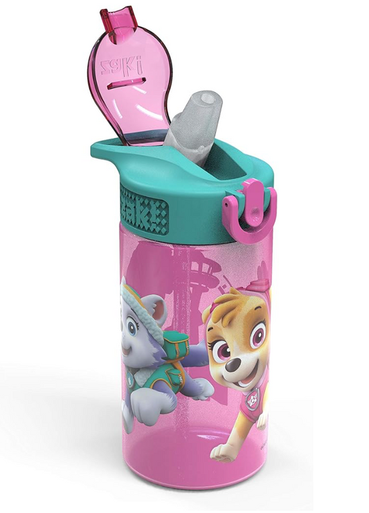 Zak Designs PAW Patrol Kids Water Bottle (Skye)