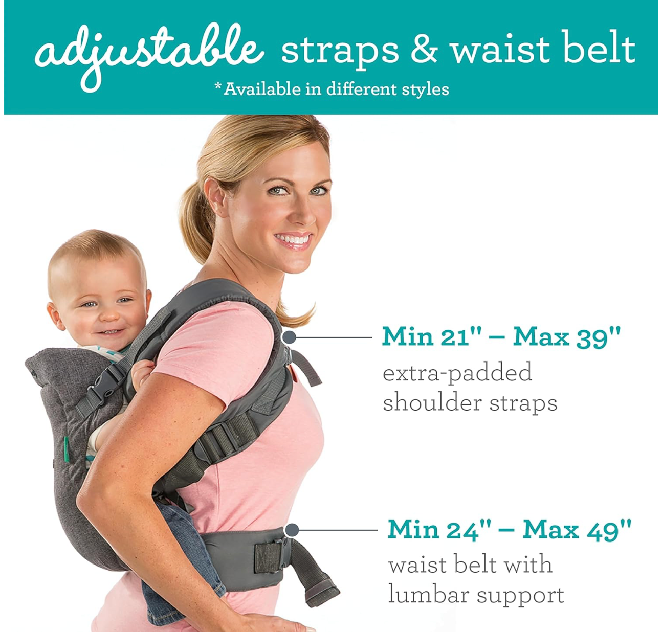 Infantino Flip 4-in-1 Convertible Baby Carrier