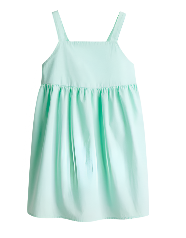 Tie-Detail Cotton Dress