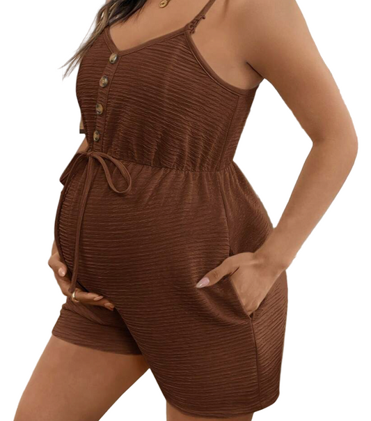 Maternity Casual Nursing/Romper