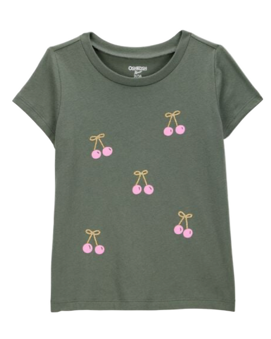 Cherry Short-Sleeve Graphic Tee
