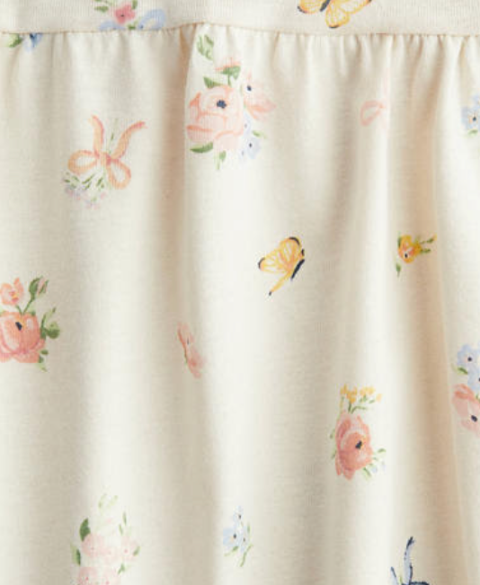 Short-Sleeve Cotton Dress