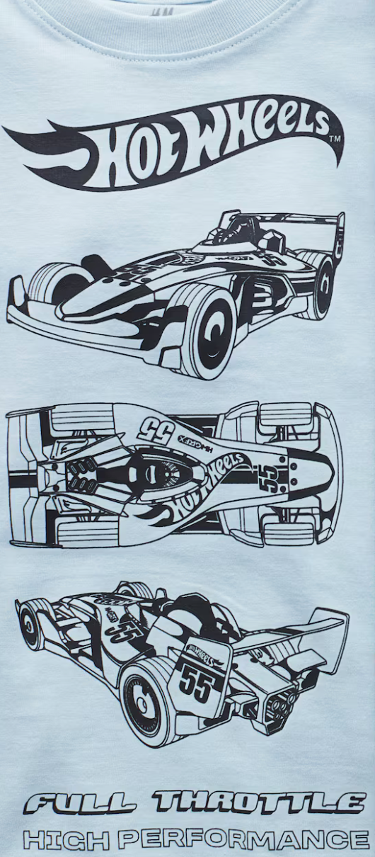Hot Wheels Printed T-Shirt