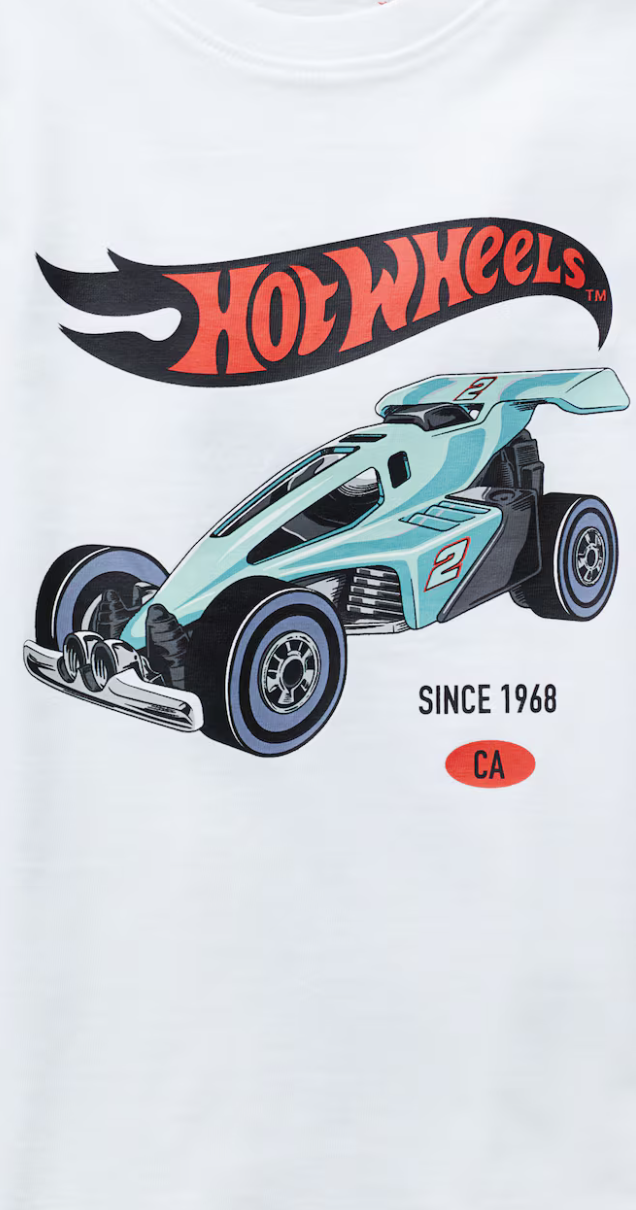 Hot Wheels Printed T-Shirt