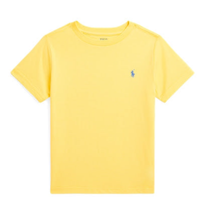 Cotton Jersey Crewneck Tee