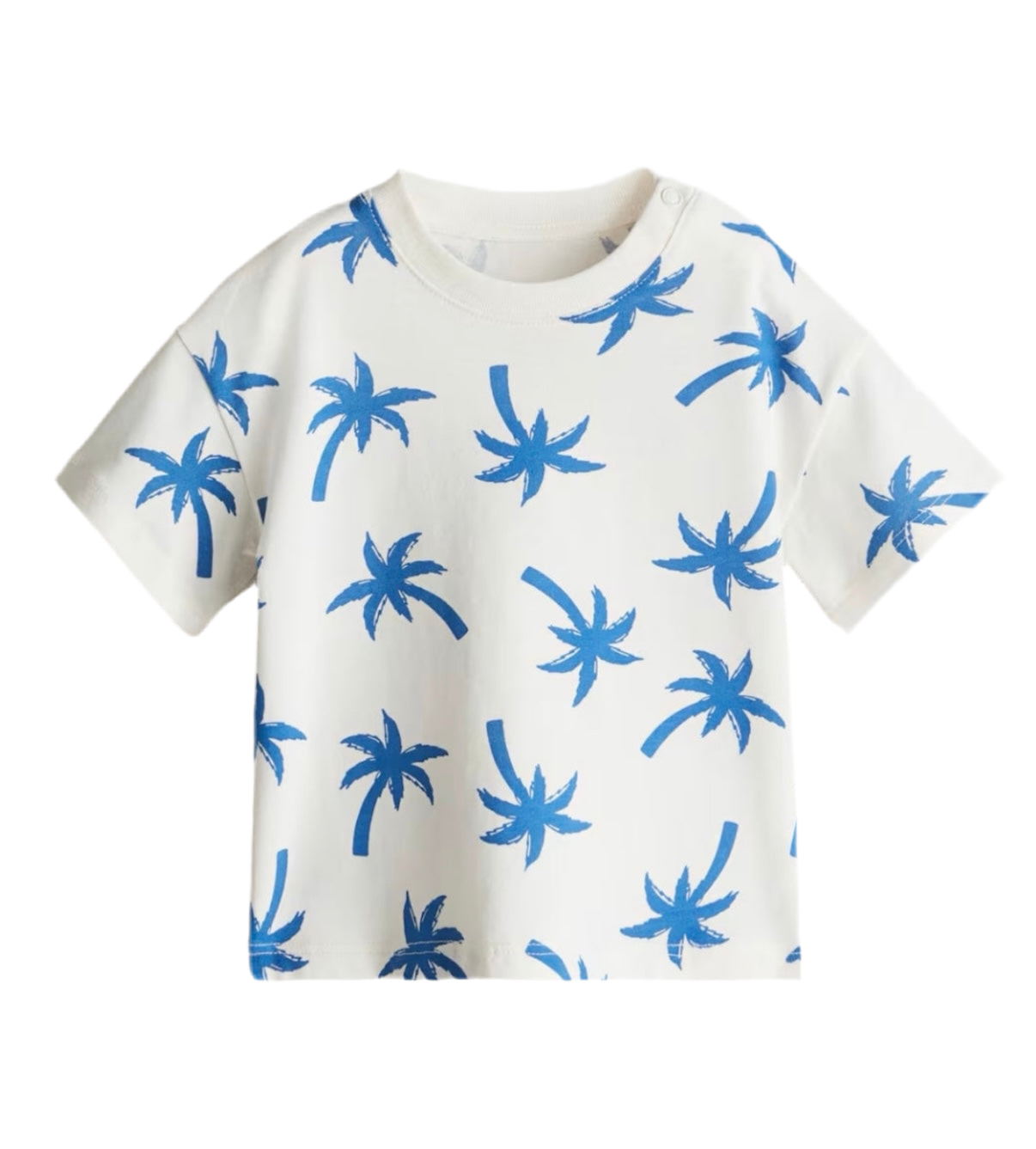 Printed Palm Tree Shirt