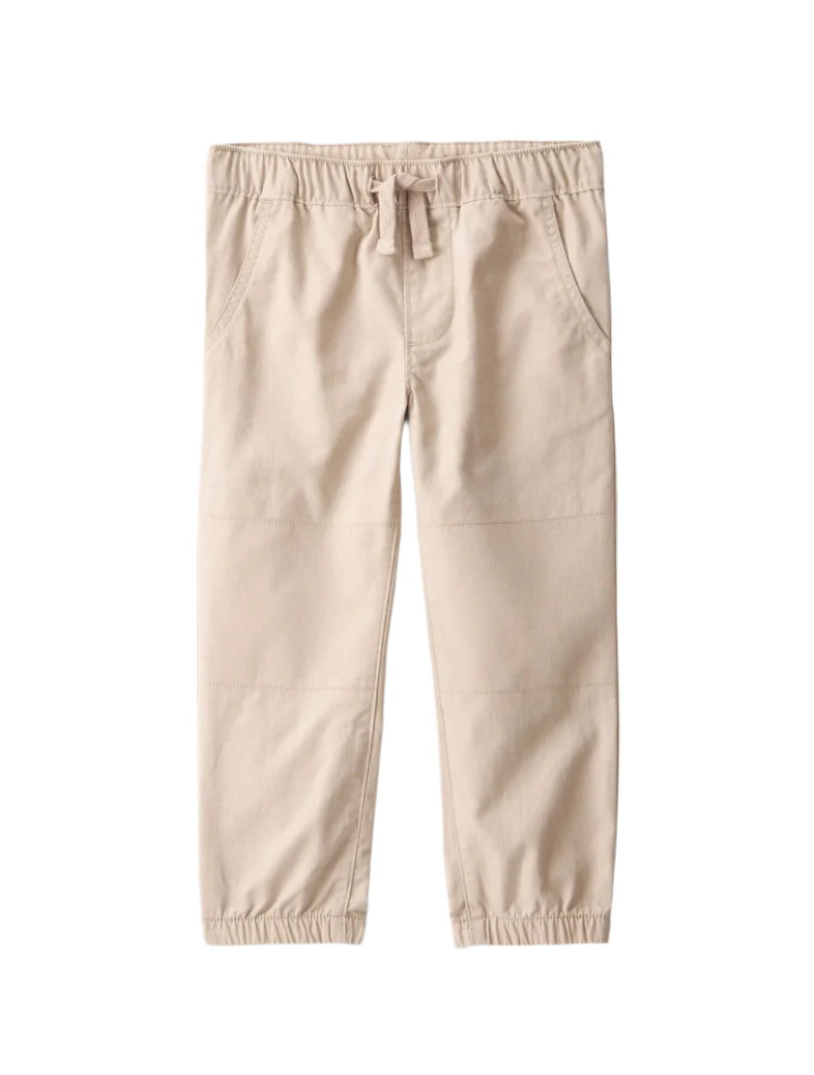 Cotton Pull-On Fashion Pants