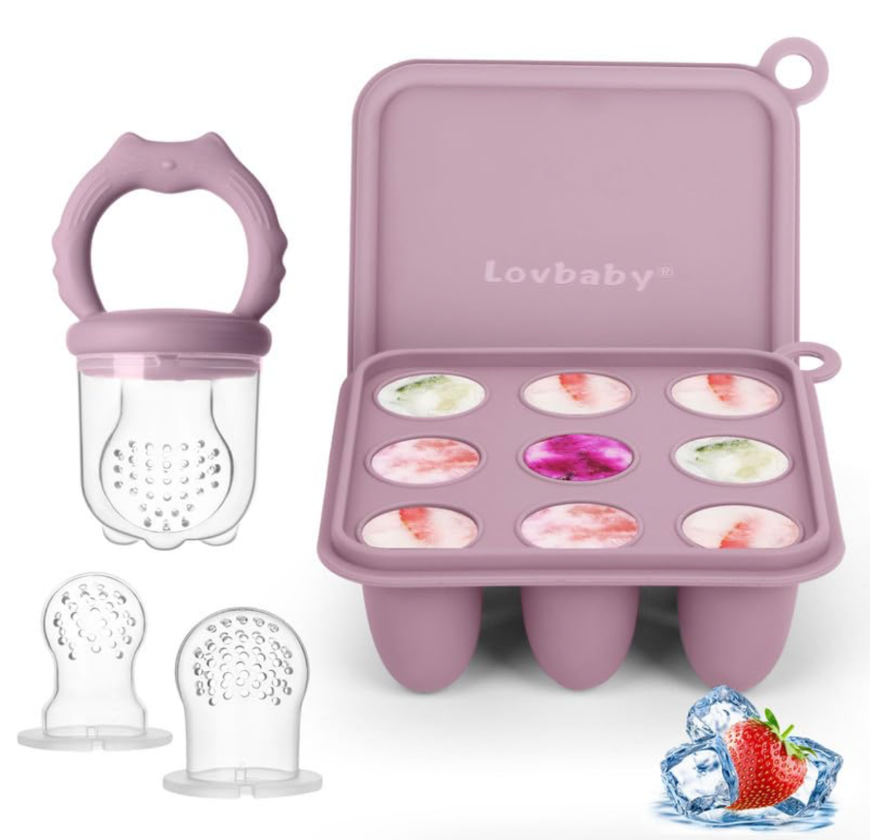 Baby Fruit, Food Feeder, Breastmilk Popsicle Molds