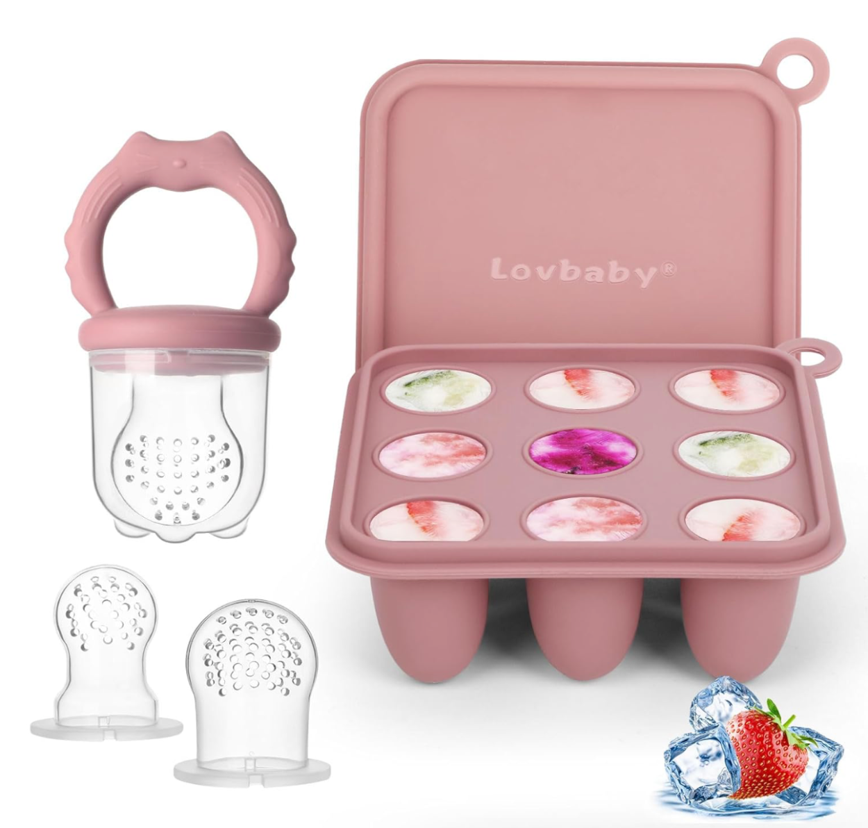 Baby Fruit, Food Feeder, Breastmilk Popsicle Molds
