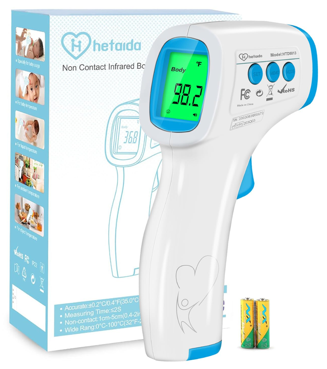 Digital Thermometer for Adults and Kids