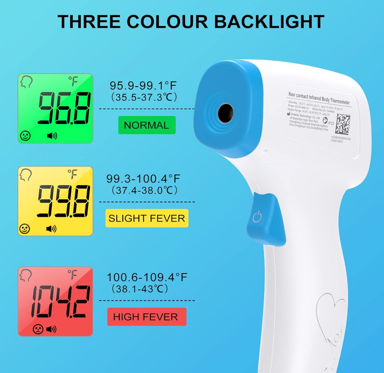 Digital Thermometer for Adults and Kids