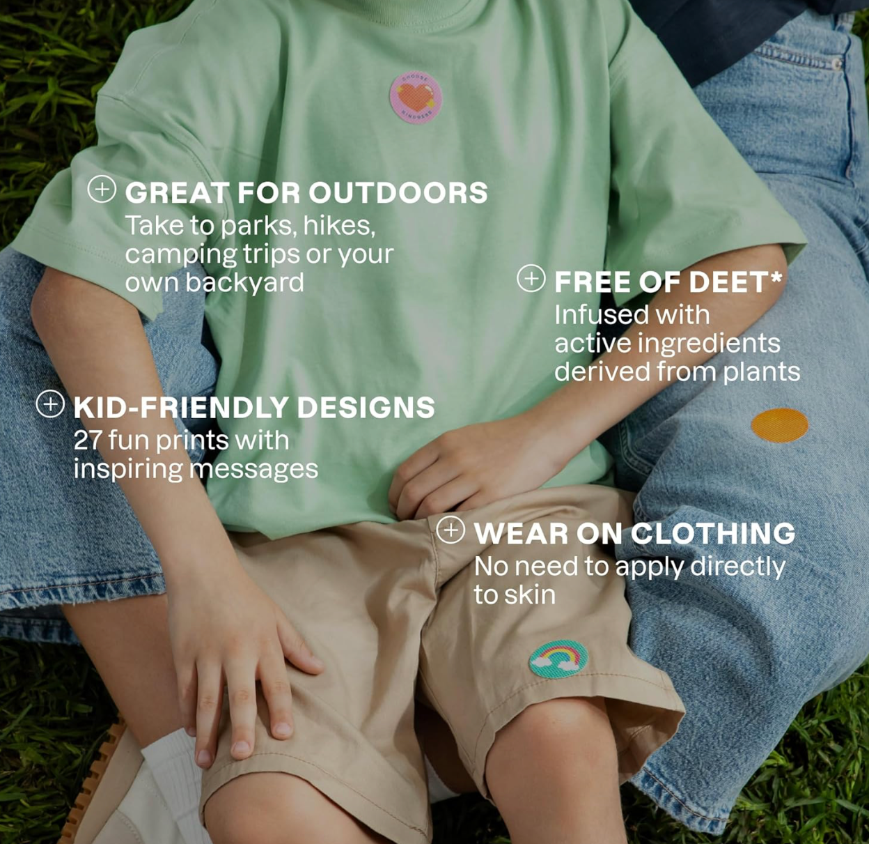 Cliganic Mosquito Repellent Stickers (90 Pack)