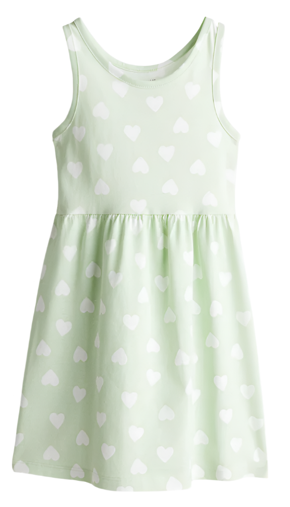 Short-Sleeve Cotton Dress