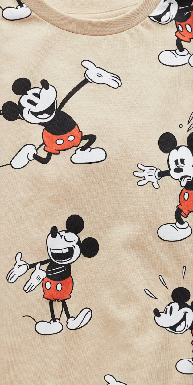 Mickey Mouse Printed T-Shirt